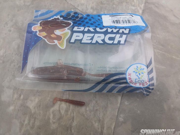 BabuFish Brown Perch - это узкие и маленькие виброхвосты, предназначенные для ловли пресного хищника в пределах небольших прудов, озёр и речек